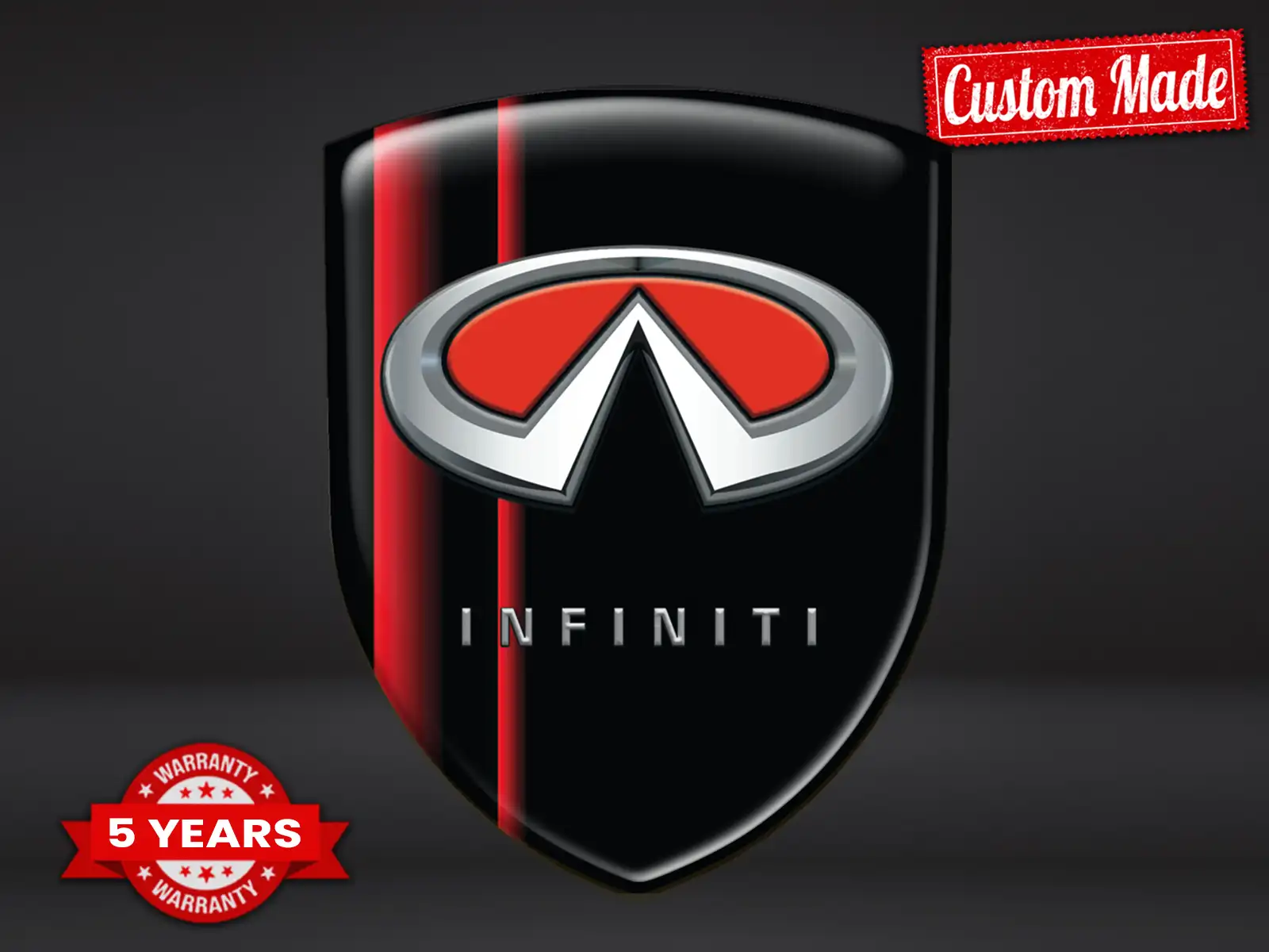 Infiniti Stoßsticker Stilvoll Luxus Premium Auto
